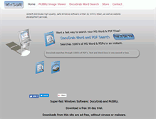 Tablet Screenshot of idxsoft.com